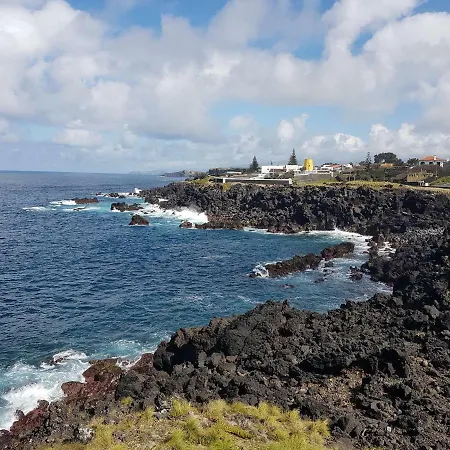 Seaside Azores With Natural Pool, Terrace & Barbecue * Capelas