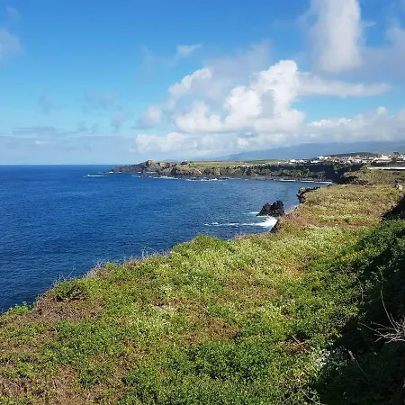 Seaside Azores With Natural Pool, Terrace & Barbecue Feriehus Capelas (Sao Miguel)