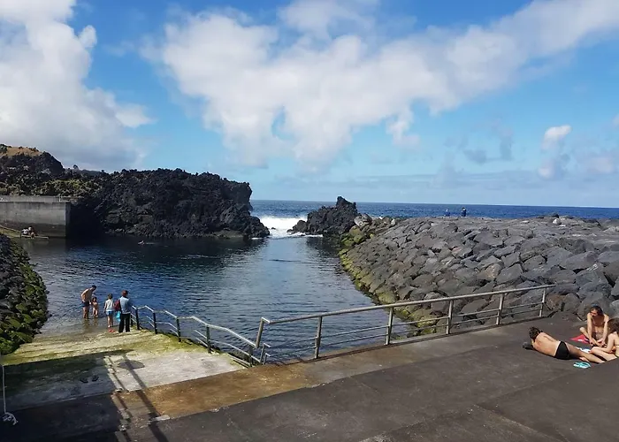 Seaside Azores With Natural Pool, Terrace & Barbecue Holiday home Capelas (Sao Miguel)