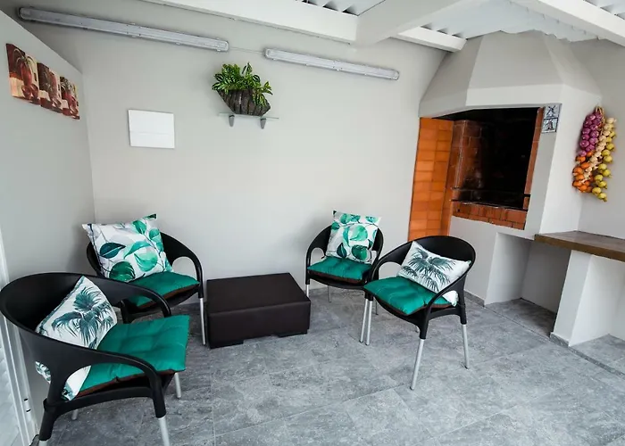 Seaside Azores With Natural Pool, Terrace & Barbecue Capelas (Sao Miguel)